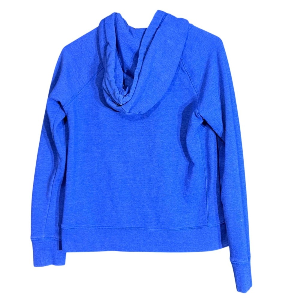 Aeropostale Blue "AERO Varsity Dept" Full Zip Hoodie Womens Size Small Y2K - Picture 3 of 12